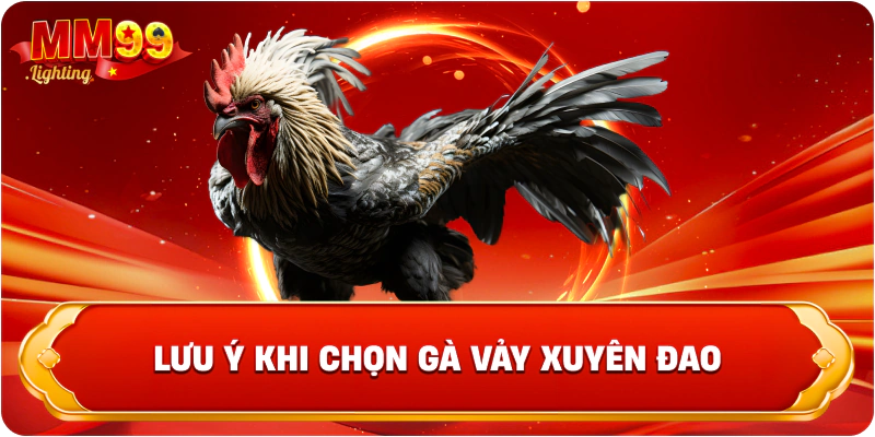 Lưu ý khi chọn gà vảy xuyên đao